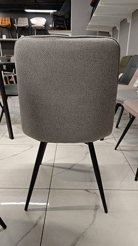 Стул на металлокаркасе Texas 3 поворотный синий / черный из шоурума 20